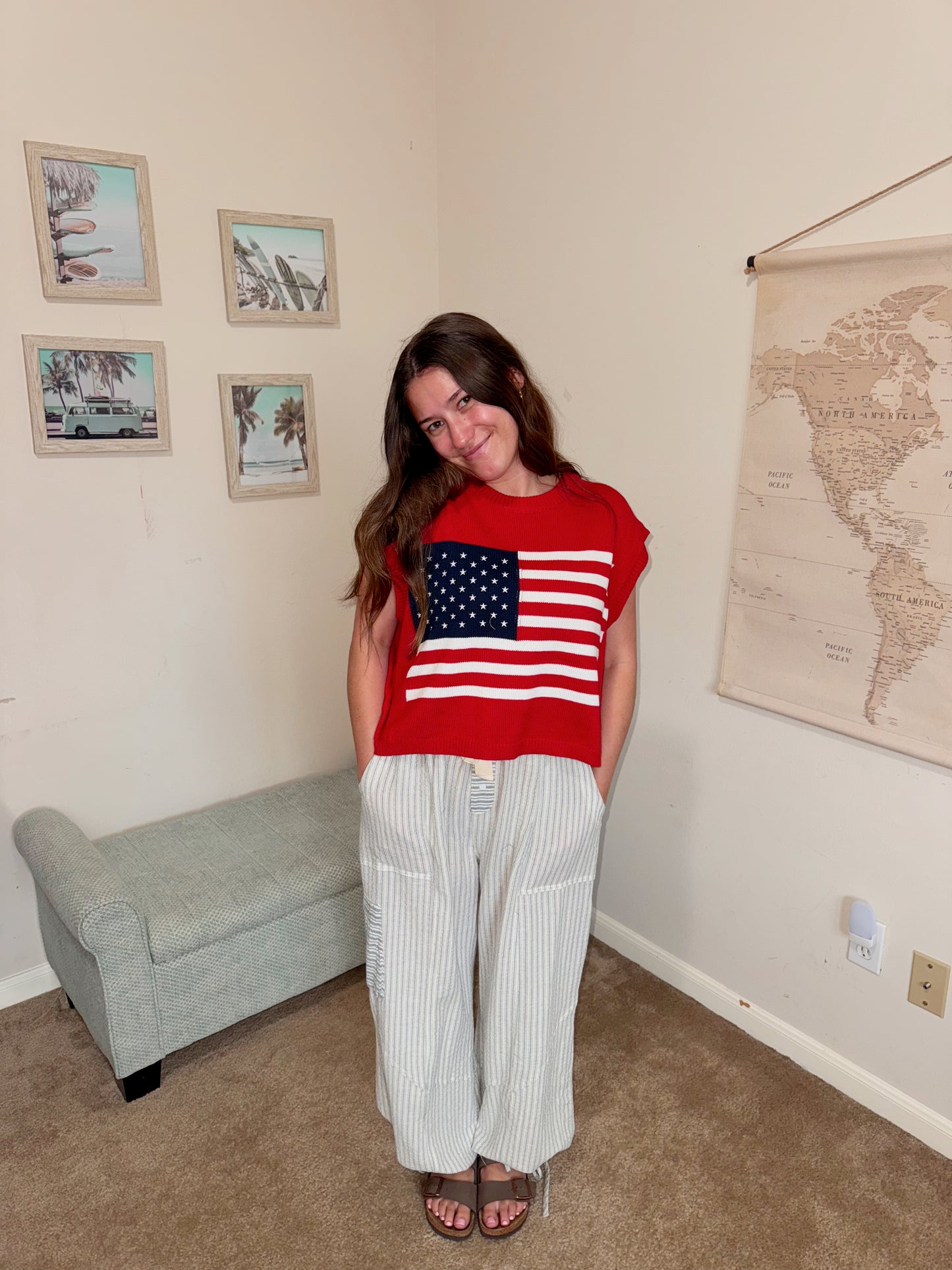 Seaside Stripe Pants