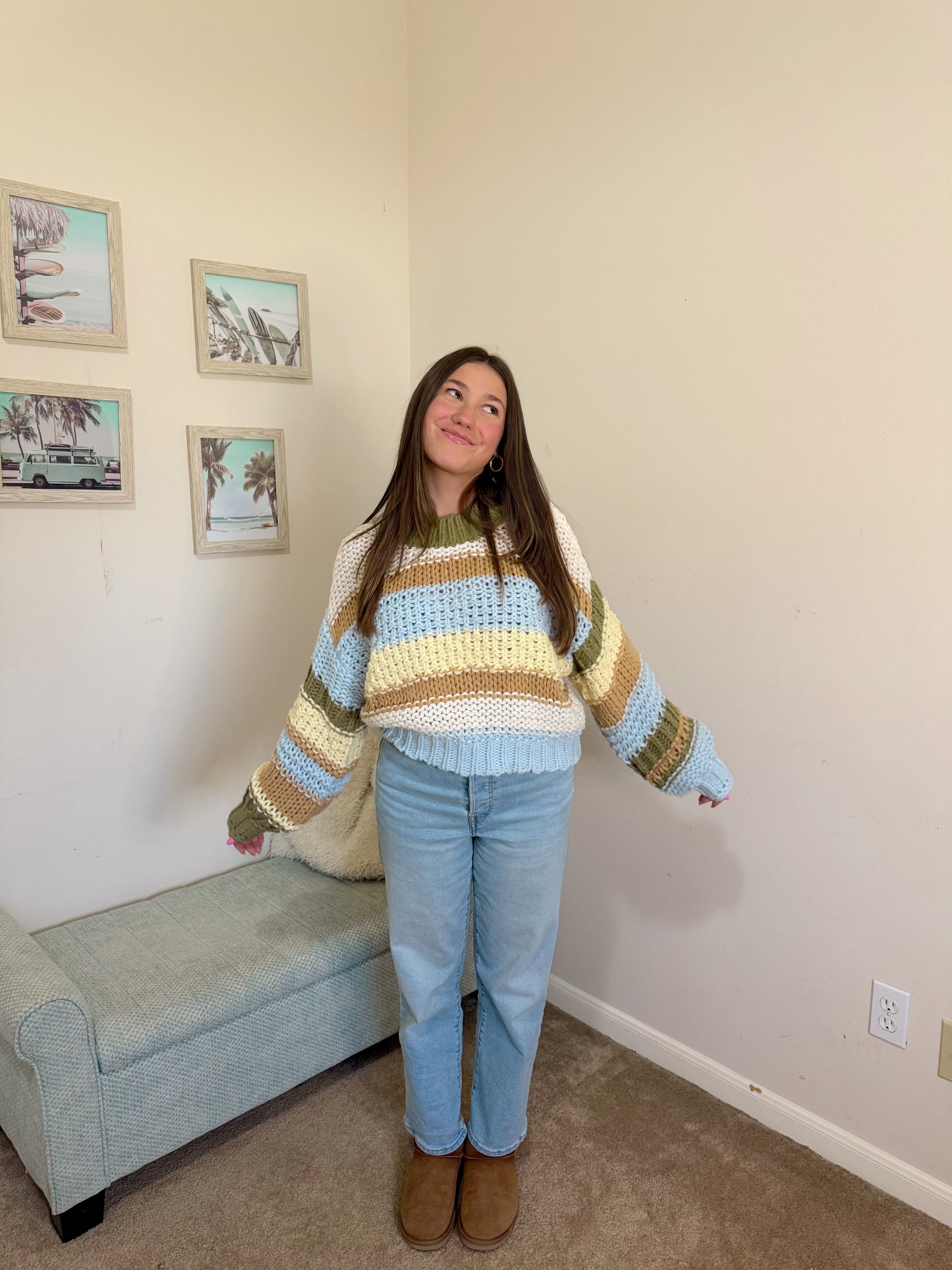 Oxford Chunky Knit Sweater
