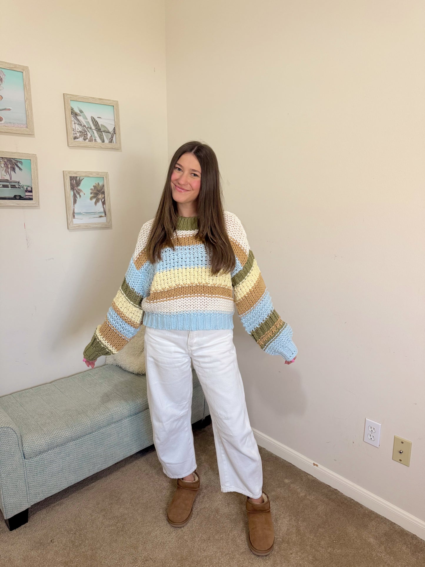 Oxford Chunky Knit Sweater