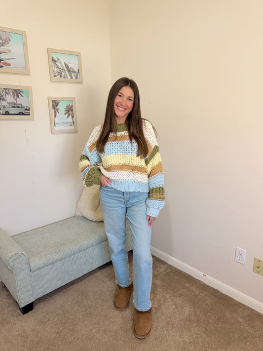 Oxford Chunky Knit Sweater