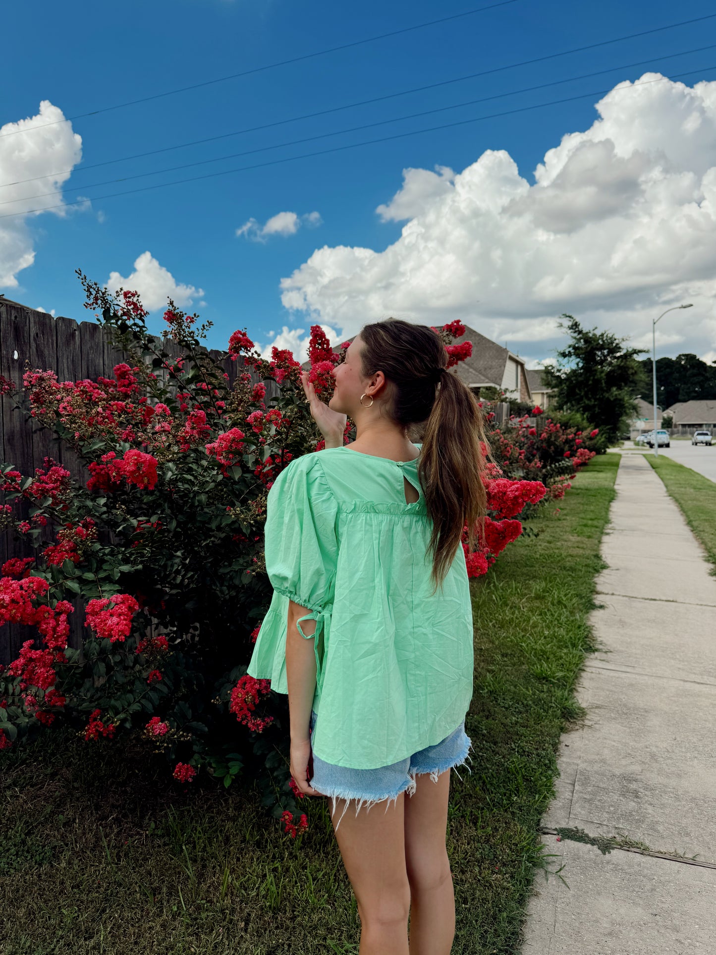 Key West Babydoll top