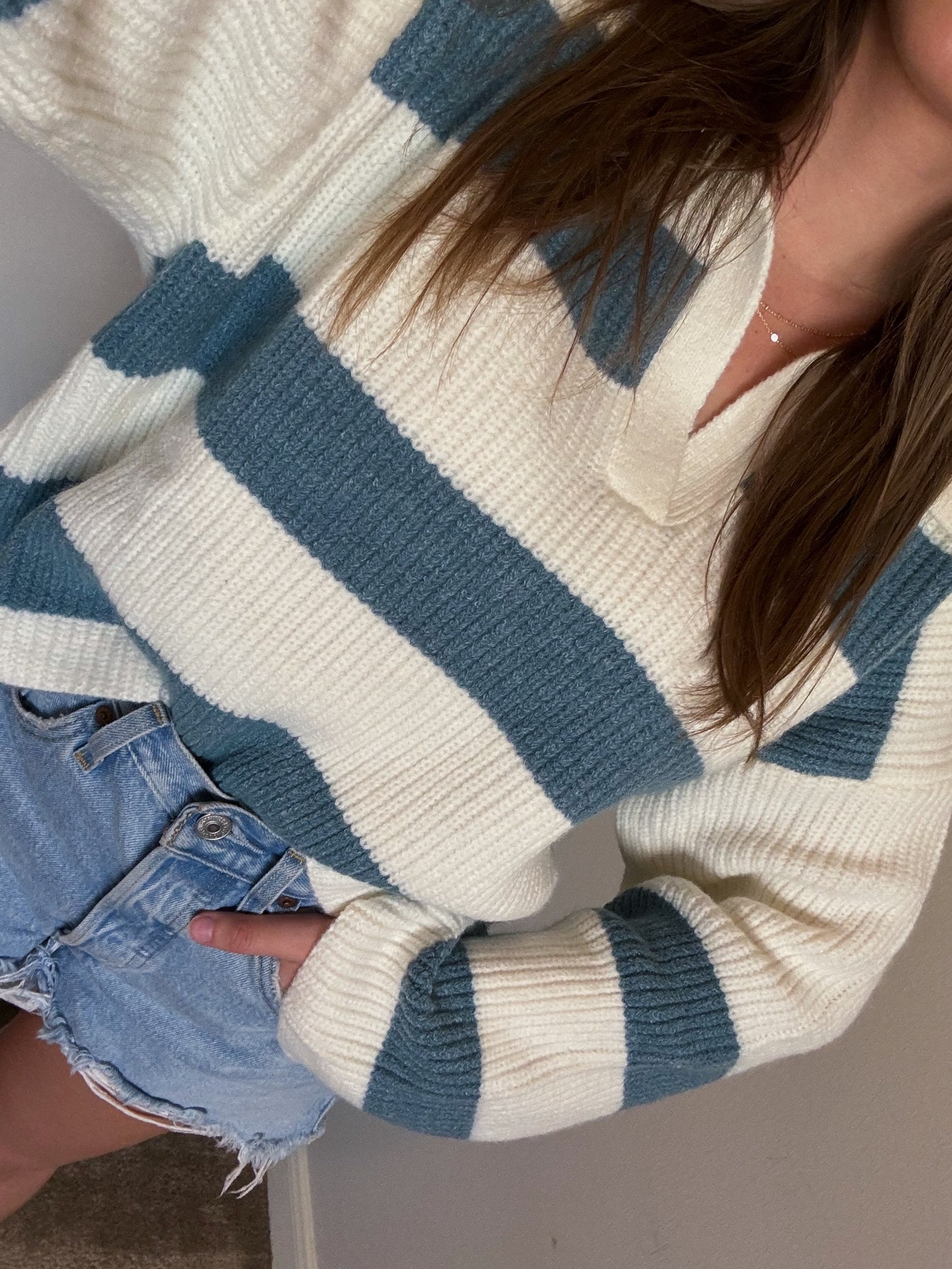 Cape Cod Stripped Sweater