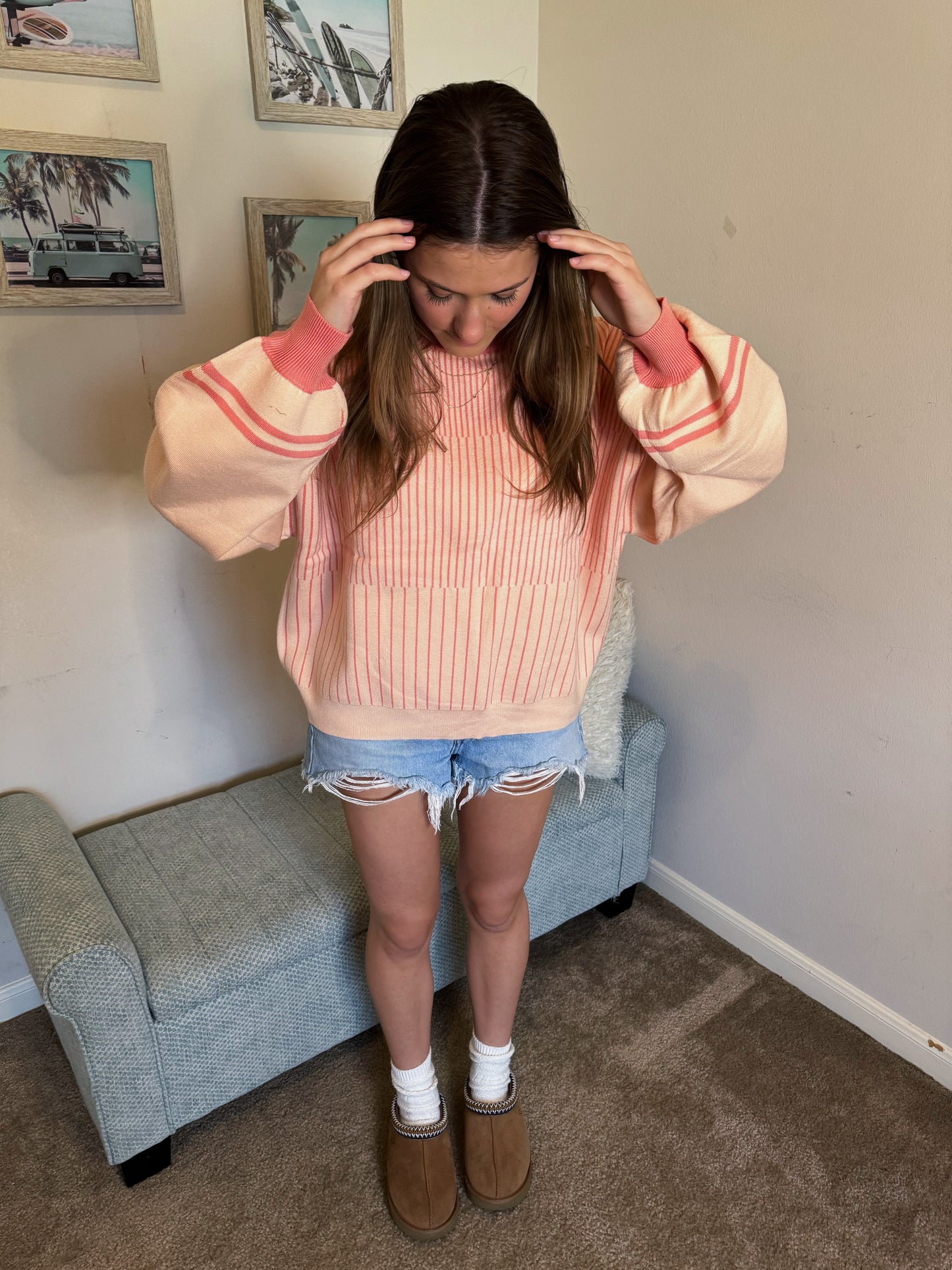 Peaches n Cream Sweater